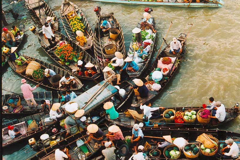 chợ nổi cái răng